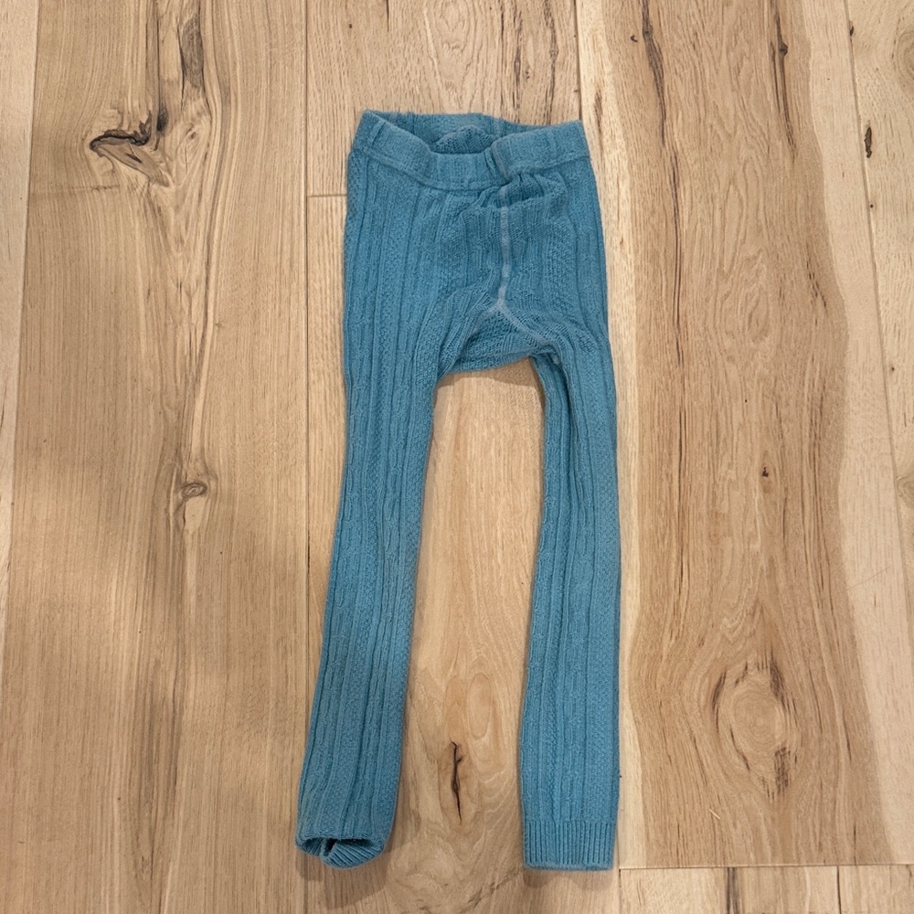 Mini Boden Blue Footless Tights